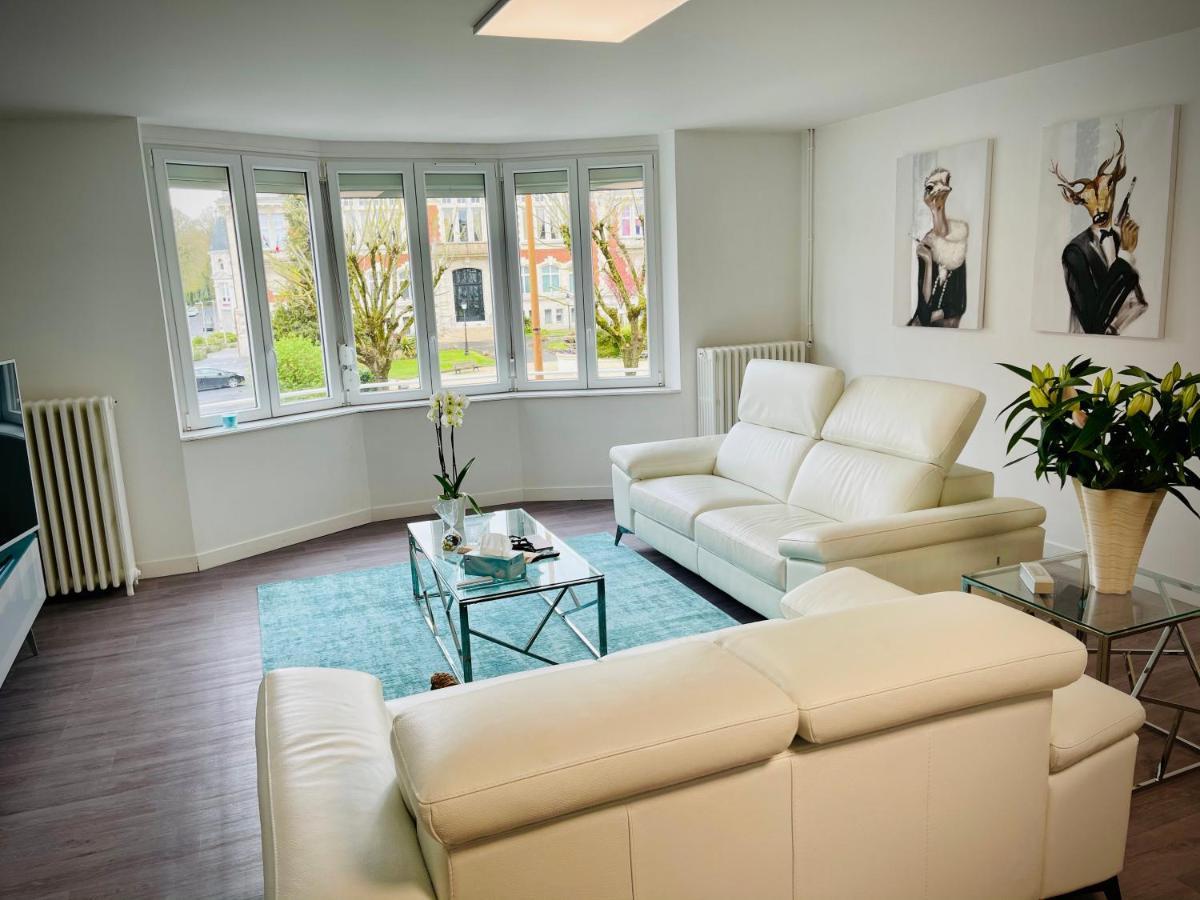Suites Mana - Le Manaloft, Chic Et Moderne Avec Salle Privee De Fitness En Plein Centre-Ville De Rethel Bagian luar foto